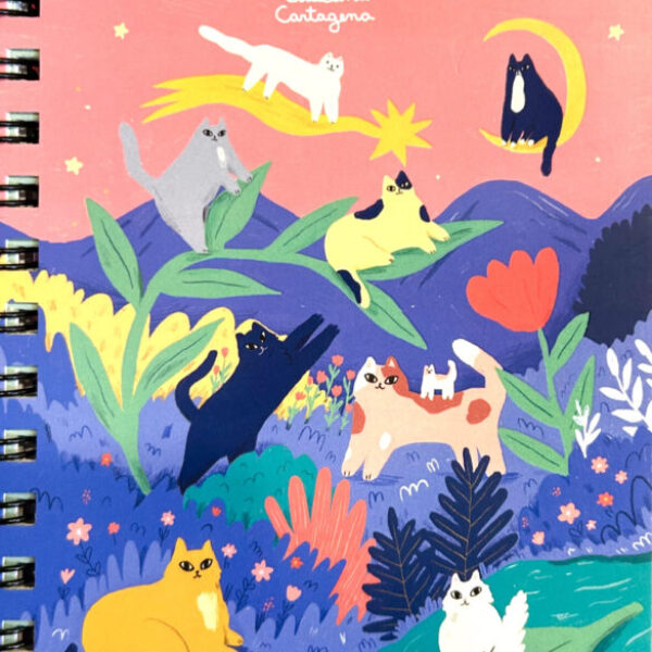 Mini planner Catalina Cartagena: Gatos